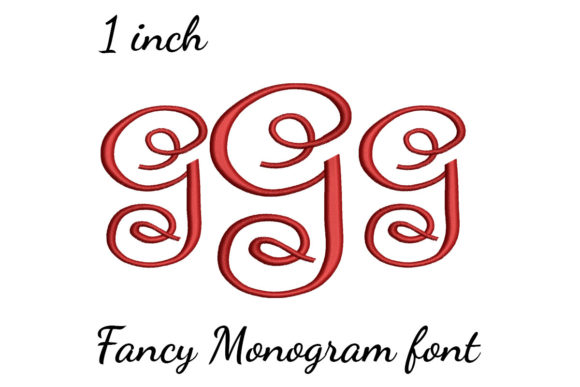 G Monogram Font Fancy: A Holiday Embroidery Review