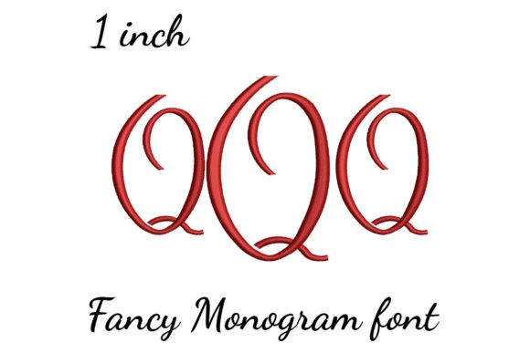 Q Monogram Font Fancy Review