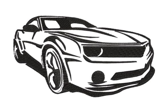 Sports Car Outline